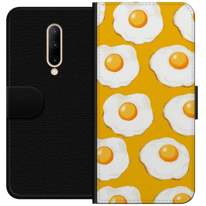 Plånboksfodral till OnePlus 7 Pro med Stekt ägg motiv i gruppen SMARTPHONE & SURFPLATTOR / Mobilskydd / OnePlus hos TP E-commerce Nordic AB (A56638)