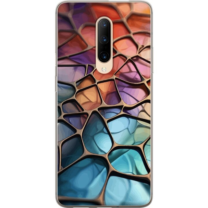 Mobilskal till OnePlus 7 Pro med Metalliskt mönster motiv i gruppen SMARTPHONE & SURFPLATTOR / Mobilskydd / OnePlus hos TP E-commerce Nordic AB (A56673)