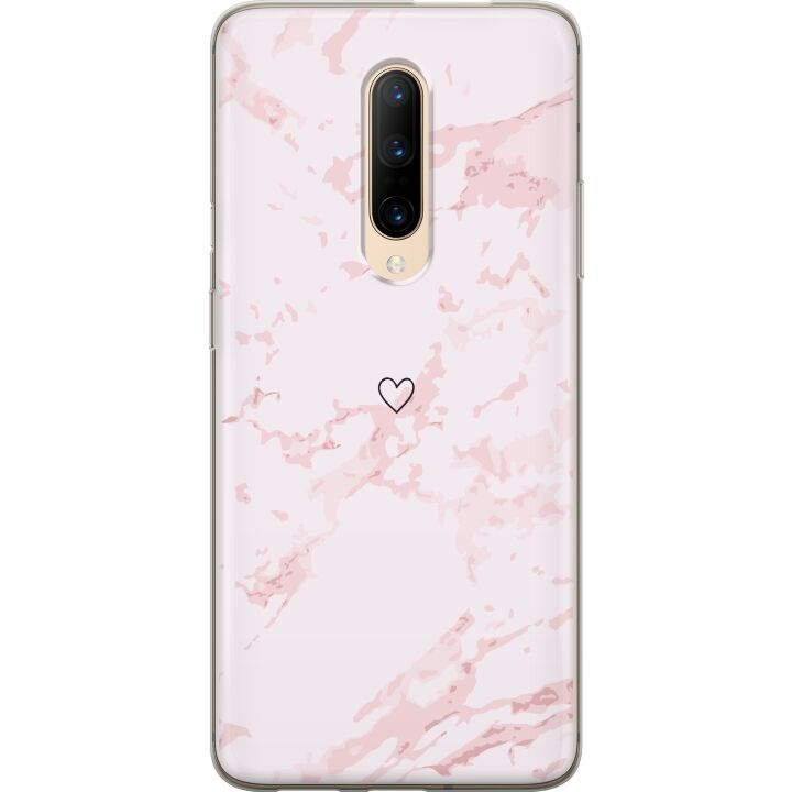 Mobilskal till OnePlus 7 Pro med Rosa Hjärta motiv i gruppen SMARTPHONE & SURFPLATTOR / Mobilskydd / OnePlus hos TP E-commerce Nordic AB (A56686)