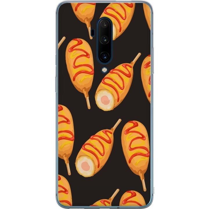 Mobilskal till OnePlus 7T Pro med Kycklingklubba motiv i gruppen SMARTPHONE & SURFPLATTOR / Mobilskydd / OnePlus hos TP E-commerce Nordic AB (A56780)