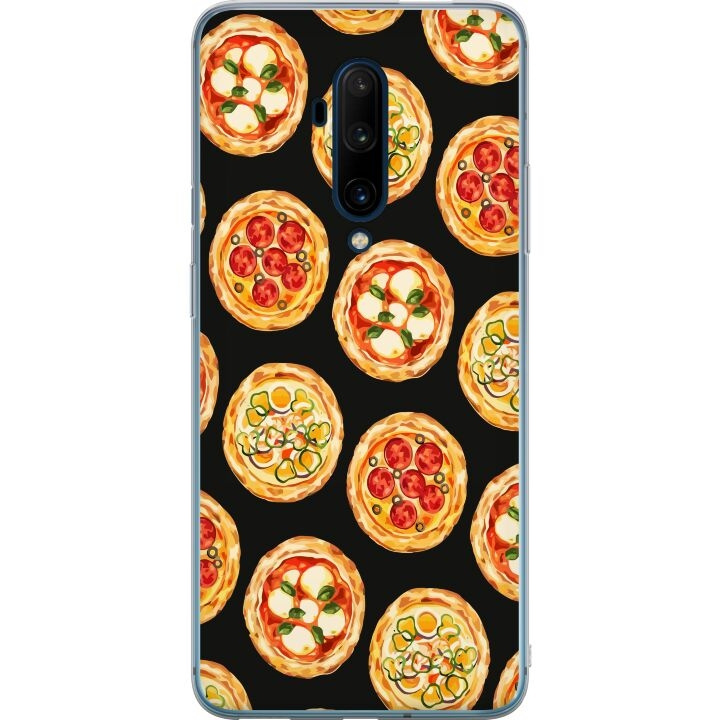 Mobilskal till OnePlus 7T Pro med Pizza motiv i gruppen SMARTPHONE & SURFPLATTOR / Mobilskydd / OnePlus hos TP E-commerce Nordic AB (A56784)