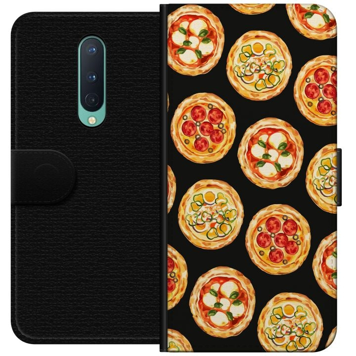 Plånboksfodral till OnePlus 8 med Pizza motiv i gruppen SMARTPHONE & SURFPLATTOR / Mobilskydd / OnePlus hos TP E-commerce Nordic AB (A56811)