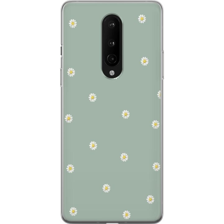 Mobilskal till OnePlus 8 med Prästkragar motiv i gruppen SMARTPHONE & SURFPLATTOR / Mobilskydd / OnePlus hos TP E-commerce Nordic AB (A56829)