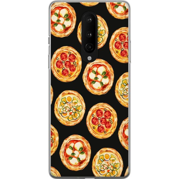 Mobilskal till OnePlus 8 med Pizza motiv i gruppen SMARTPHONE & SURFPLATTOR / Mobilskydd / OnePlus hos TP E-commerce Nordic AB (A56838)