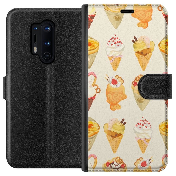 Plånboksfodral till OnePlus 8 Pro med Glassigt motiv i gruppen SMARTPHONE & SURFPLATTOR / Mobilskydd / OnePlus hos TP E-commerce Nordic AB (A56863)