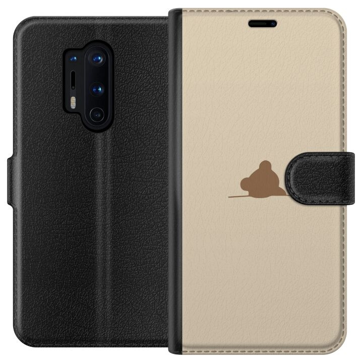 Plånboksfodral till OnePlus 8 Pro med Nalle motiv i gruppen SMARTPHONE & SURFPLATTOR / Mobilskydd / OnePlus hos TP E-commerce Nordic AB (A56872)