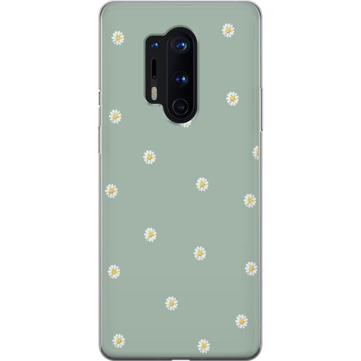Mobilskal till OnePlus 8 Pro med Prästkragar motiv i gruppen SMARTPHONE & SURFPLATTOR / Mobilskydd / OnePlus hos TP E-commerce Nordic AB (A56883)