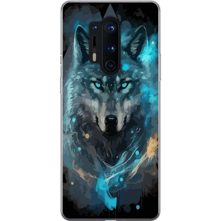 Mobilskal till OnePlus 8 Pro med Varg motiv i gruppen SMARTPHONE & SURFPLATTOR / Mobilskydd / OnePlus hos TP E-commerce Nordic AB (A56884)