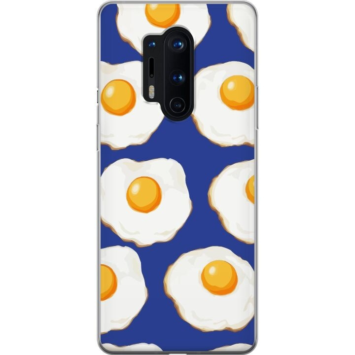 Mobilskal till OnePlus 8 Pro med Stekta ägg motiv i gruppen SMARTPHONE & SURFPLATTOR / Mobilskydd / OnePlus hos TP E-commerce Nordic AB (A56885)