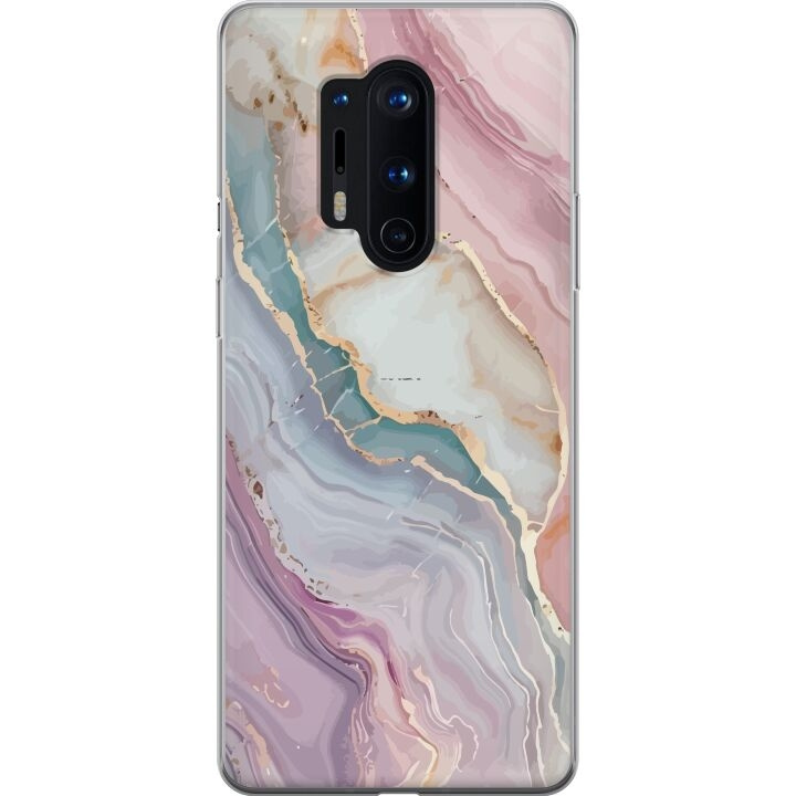 Mobilskal till OnePlus 8 Pro med Marmor motiv i gruppen SMARTPHONE & SURFPLATTOR / Mobilskydd / OnePlus hos TP E-commerce Nordic AB (A56901)