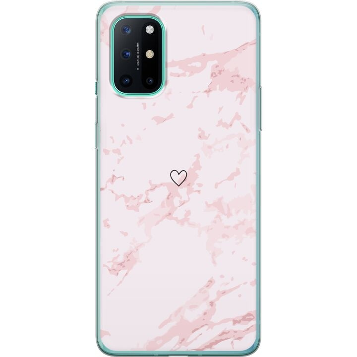 Mobilskal till OnePlus 8T med Rosa Hjärta motiv i gruppen SMARTPHONE & SURFPLATTOR / Mobilskydd / OnePlus hos TP E-commerce Nordic AB (A56956)