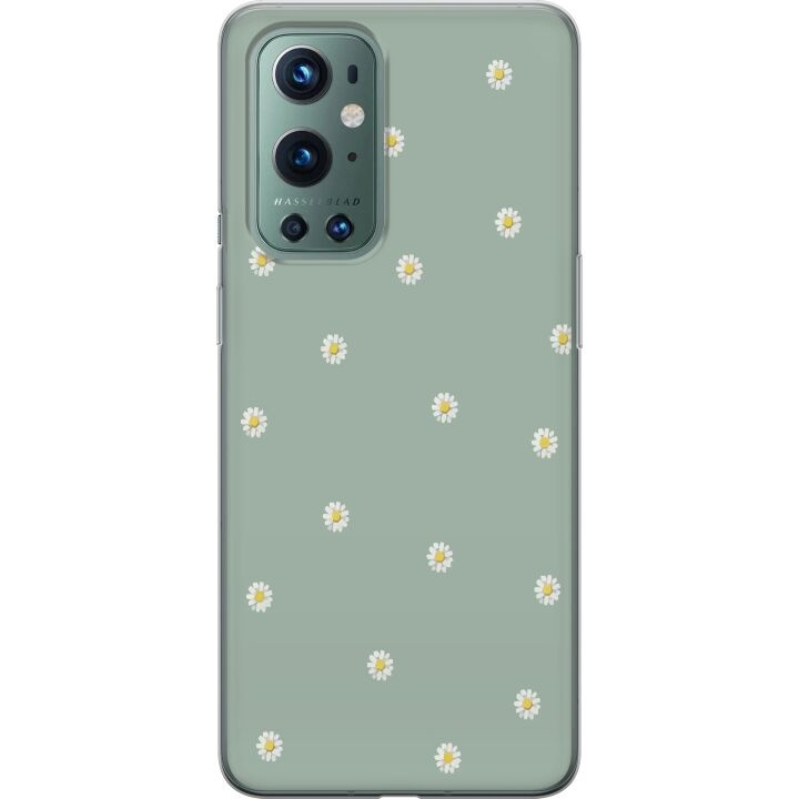 Mobilskal till OnePlus 9 Pro med Prästkragar motiv i gruppen SMARTPHONE & SURFPLATTOR / Mobilskydd / OnePlus hos TP E-commerce Nordic AB (A57045)