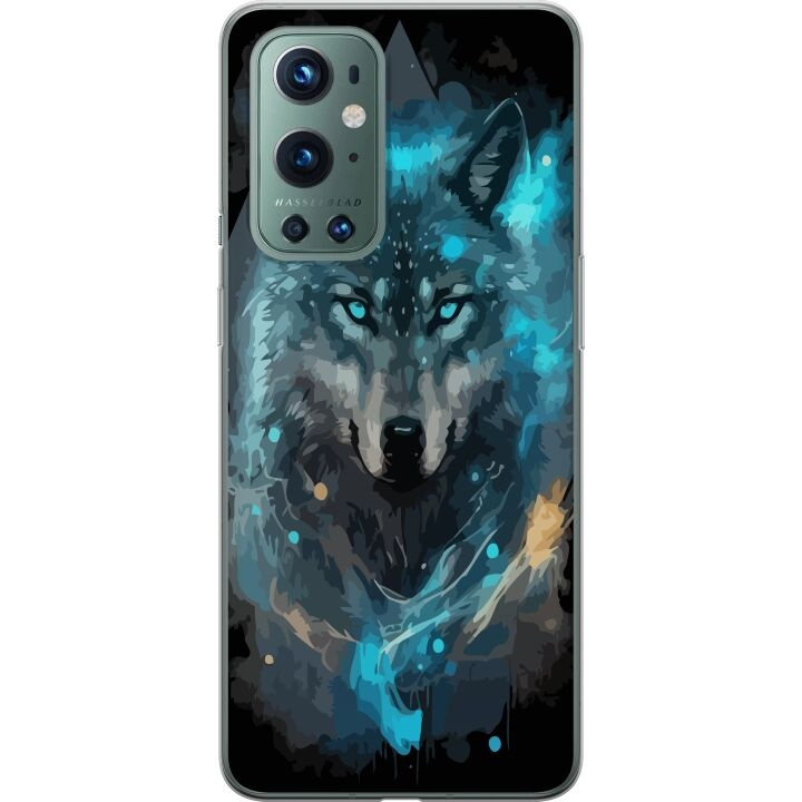 Mobilskal till OnePlus 9 Pro med Varg motiv i gruppen SMARTPHONE & SURFPLATTOR / Mobilskydd / OnePlus hos TP E-commerce Nordic AB (A57046)