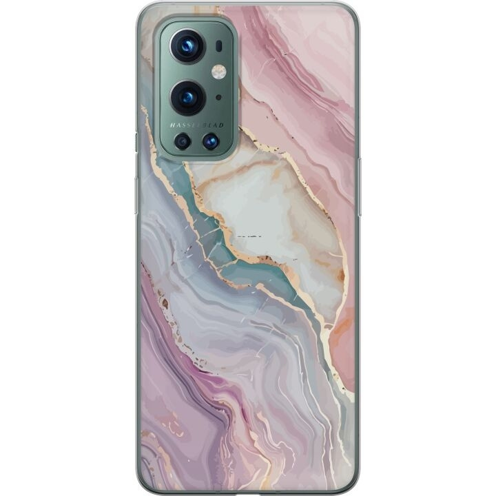 Mobilskal till OnePlus 9 Pro med Marmor motiv i gruppen SMARTPHONE & SURFPLATTOR / Mobilskydd / OnePlus hos TP E-commerce Nordic AB (A57063)