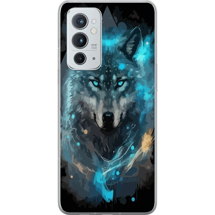 Mobilskal till OnePlus 9RT 5G med Varg motiv i gruppen SMARTPHONE & SURFPLATTOR / Mobilskydd / OnePlus hos TP E-commerce Nordic AB (A57073)