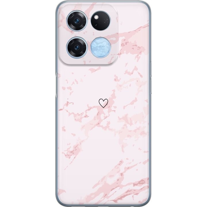 Mobilskal till OnePlus Ace Racing med Rosa Hjärta motiv i gruppen SMARTPHONE & SURFPLATTOR / Mobilskydd / OnePlus hos TP E-commerce Nordic AB (A57145)