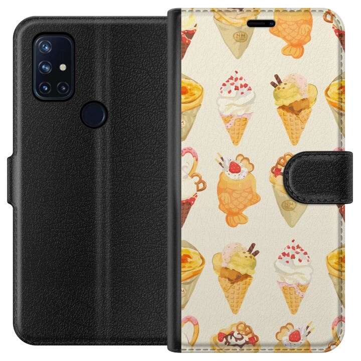 Plånboksfodral till OnePlus Nord N10 5G med Glassigt motiv i gruppen SMARTPHONE & SURFPLATTOR / Mobilskydd / OnePlus hos TP E-commerce Nordic AB (A57214)