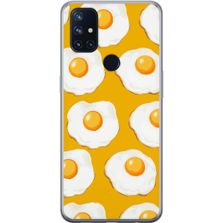 Mobilskal till OnePlus Nord N10 5G med Stekt ägg motiv i gruppen SMARTPHONE & SURFPLATTOR / Mobilskydd / OnePlus hos TP E-commerce Nordic AB (A57232)