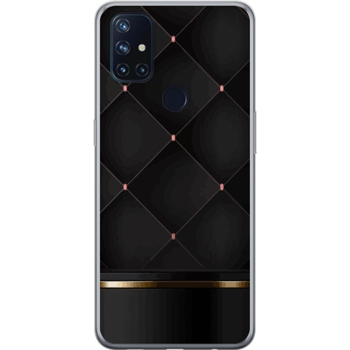 Mobilskal till OnePlus Nord N10 5G med Lyxig linje motiv i gruppen SMARTPHONE & SURFPLATTOR / Mobilskydd / OnePlus hos TP E-commerce Nordic AB (A57245)