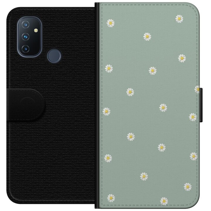 Plånboksfodral till OnePlus Nord N100 med Prästkragar motiv i gruppen SMARTPHONE & SURFPLATTOR / Mobilskydd / OnePlus hos TP E-commerce Nordic AB (A57261)