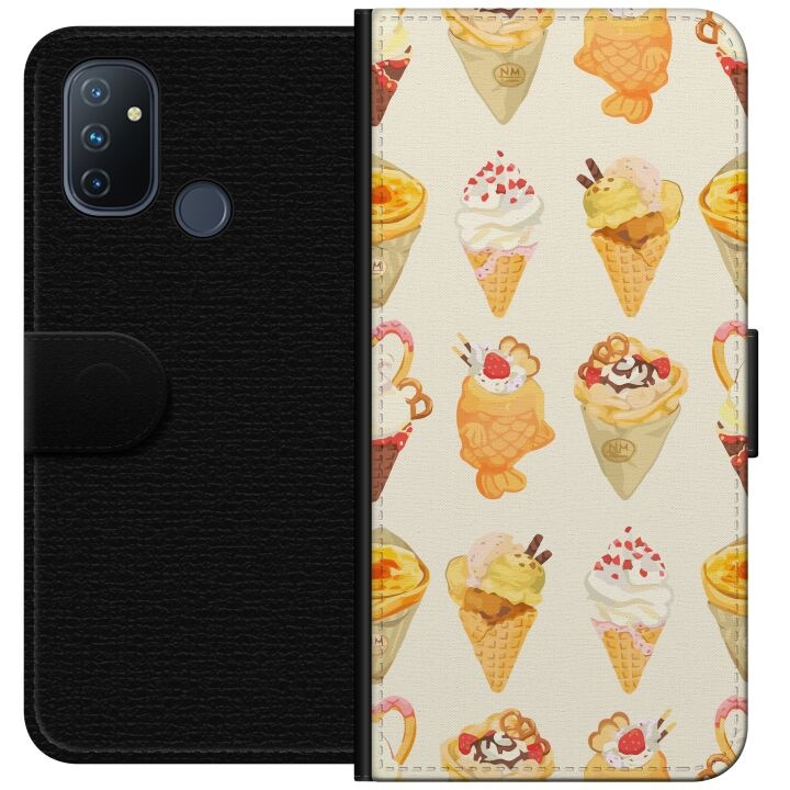 Plånboksfodral till OnePlus Nord N100 med Glassigt motiv i gruppen SMARTPHONE & SURFPLATTOR / Mobilskydd / OnePlus hos TP E-commerce Nordic AB (A57268)