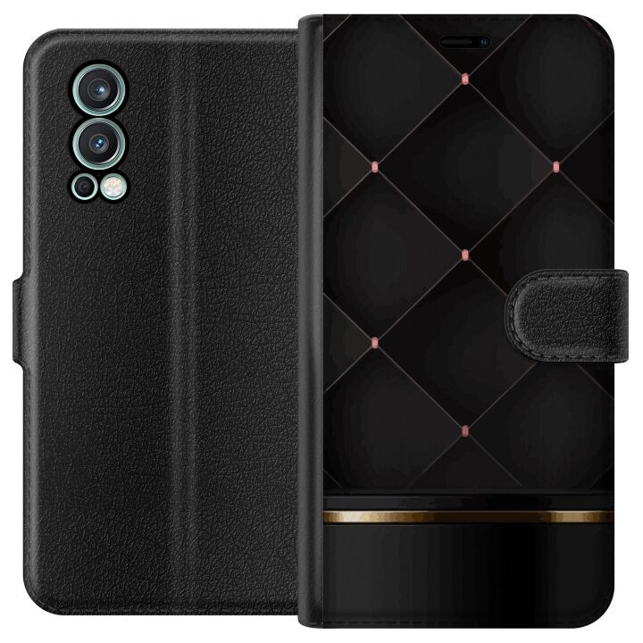 Plånboksfodral till OnePlus Nord 2 5G med Lyxig linje motiv i gruppen SMARTPHONE & SURFPLATTOR / Mobilskydd / OnePlus hos TP E-commerce Nordic AB (A57326)