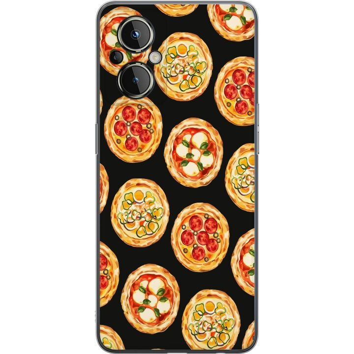 Mobilskal till OnePlus Nord N20 5G med Pizza motiv i gruppen SMARTPHONE & SURFPLATTOR / Mobilskydd / OnePlus hos TP E-commerce Nordic AB (A57378)