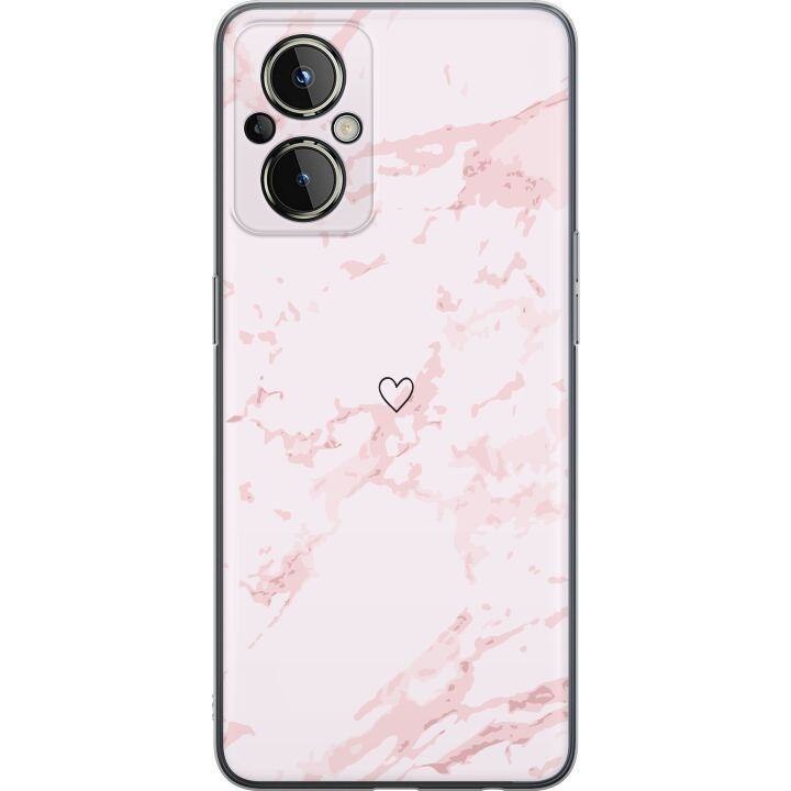 Mobilskal till OnePlus Nord N20 5G med Rosa Hjärta motiv i gruppen SMARTPHONE & SURFPLATTOR / Mobilskydd / OnePlus hos TP E-commerce Nordic AB (A57388)