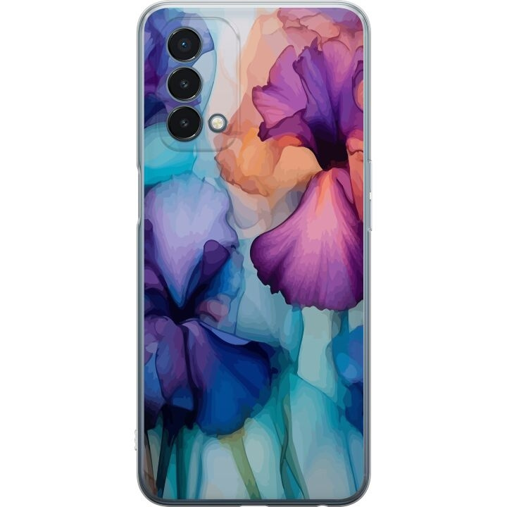 Mobilskal till OnePlus Nord N200 5G med Magiska blommor motiv i gruppen SMARTPHONE & SURFPLATTOR / Mobilskydd / OnePlus hos TP E-commerce Nordic AB (A57395)