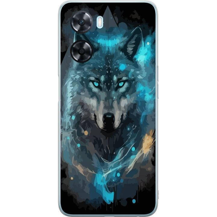 Mobilskal till OnePlus Nord N20 SE med Varg motiv i gruppen SMARTPHONE & SURFPLATTOR / Mobilskydd / OnePlus hos TP E-commerce Nordic AB (A57451)