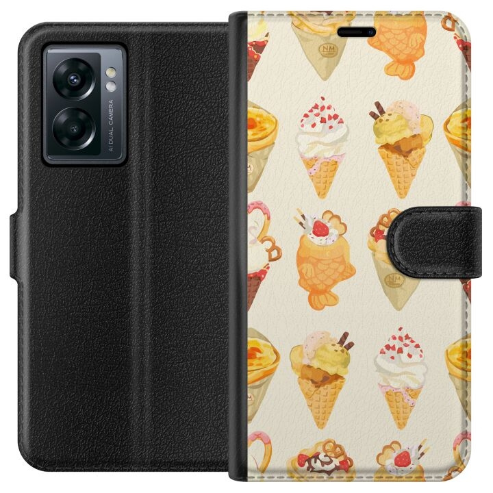Plånboksfodral till OnePlus Nord N300 med Glassigt motiv i gruppen SMARTPHONE & SURFPLATTOR / Mobilskydd / OnePlus hos TP E-commerce Nordic AB (A57511)
