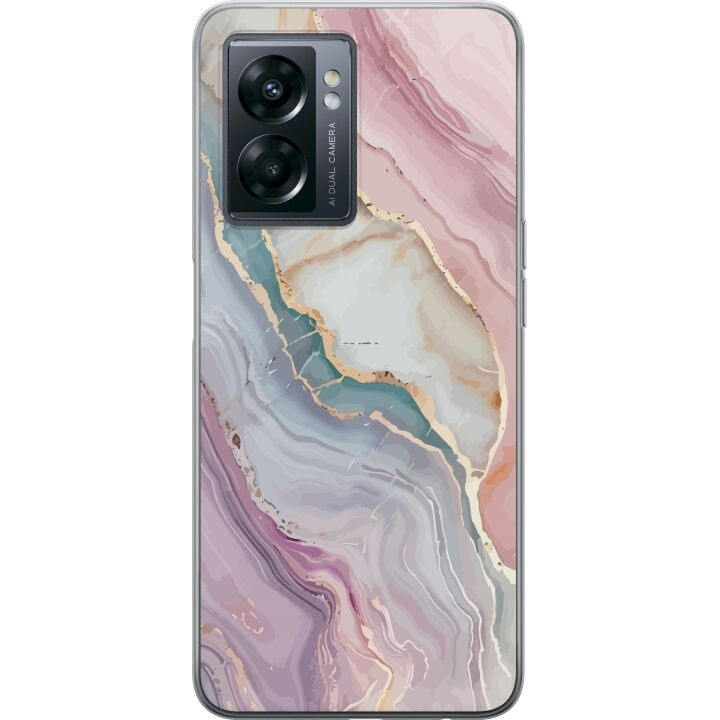 Mobilskal till OnePlus Nord N300 med Marmor motiv i gruppen SMARTPHONE & SURFPLATTOR / Mobilskydd / OnePlus hos TP E-commerce Nordic AB (A57549)