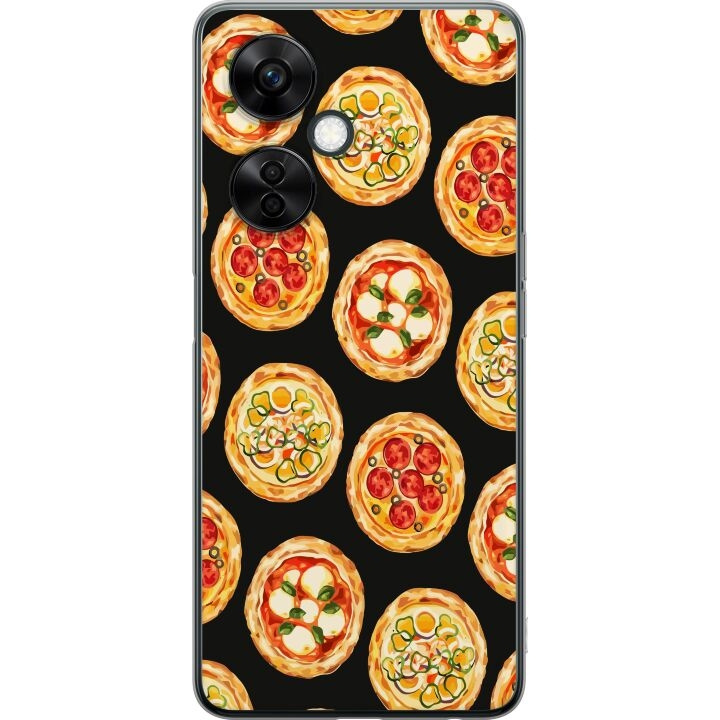 Mobilskal till OnePlus Nord CE3 med Pizza motiv i gruppen SMARTPHONE & SURFPLATTOR / Mobilskydd / OnePlus hos TP E-commerce Nordic AB (A57702)