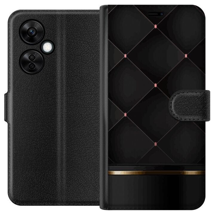 Plånboksfodral till OnePlus Nord CE 3 Lite med Lyxig linje motiv i gruppen SMARTPHONE & SURFPLATTOR / Mobilskydd / OnePlus hos TP E-commerce Nordic AB (A57731)