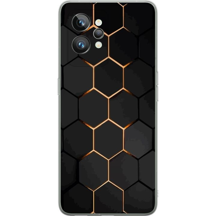 Mobilskal till Realme GT2 Pro med Lyxigt Mönster motiv i gruppen SMARTPHONE & SURFPLATTOR / Mobilskydd / Realme hos TP E-commerce Nordic AB (A58065)