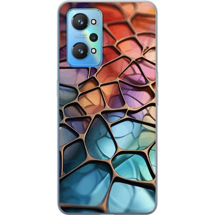 Mobilskal till Realme GT Neo2 med Metalliskt mönster motiv i gruppen SMARTPHONE & SURFPLATTOR / Mobilskydd / Realme hos TP E-commerce Nordic AB (A58077)
