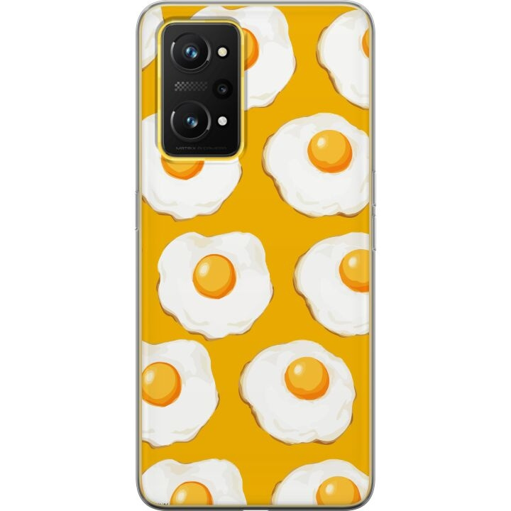 Mobilskal till Realme GT Neo 3T med Stekt ägg motiv i gruppen SMARTPHONE & SURFPLATTOR / Mobilskydd / Realme hos TP E-commerce Nordic AB (A58096)
