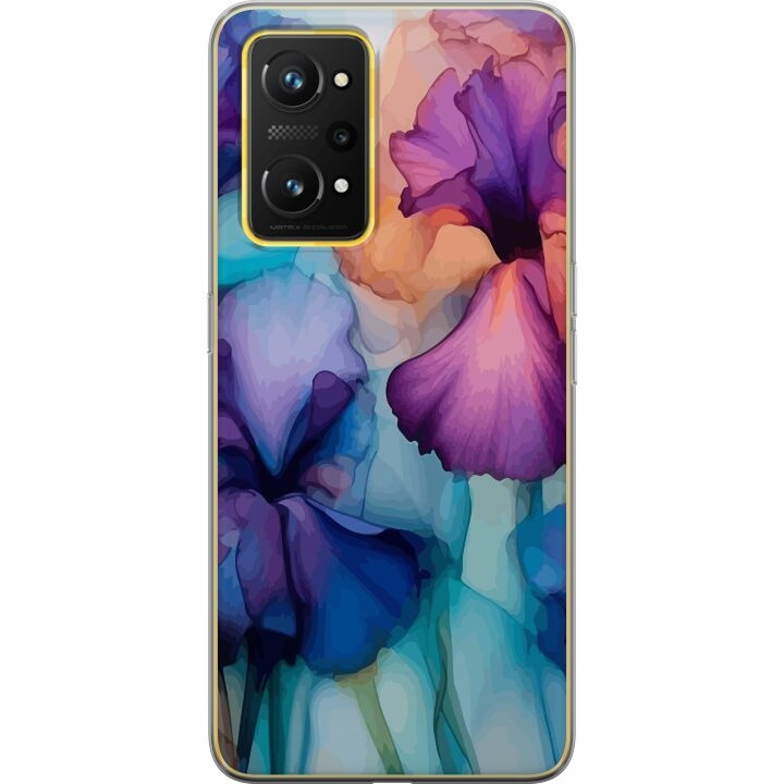 Mobilskal till Realme GT Neo 3T med Magiska blommor motiv i gruppen SMARTPHONE & SURFPLATTOR / Mobilskydd / Realme hos TP E-commerce Nordic AB (A58097)