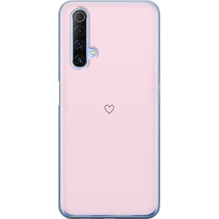 Mobilskal till Realme X50 5G med Hjärta motiv i gruppen SMARTPHONE & SURFPLATTOR / Mobilskydd / Realme hos TP E-commerce Nordic AB (A58140)