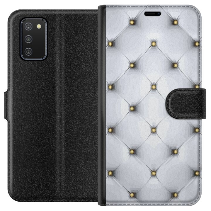 Plånboksfodral till Samsung Galaxy A02s med Lyxigt motiv i gruppen SMARTPHONE & SURFPLATTOR / Mobilskydd / Samsung hos TP E-commerce Nordic AB (A58162)