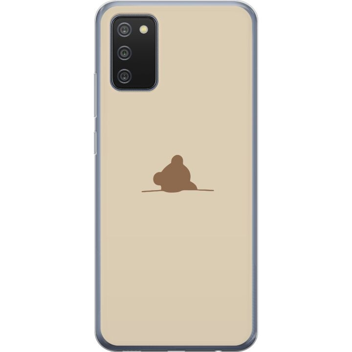 Mobilskal till Samsung Galaxy A02s med Nalle motiv i gruppen SMARTPHONE & SURFPLATTOR / Mobilskydd / Samsung hos TP E-commerce Nordic AB (A58195)