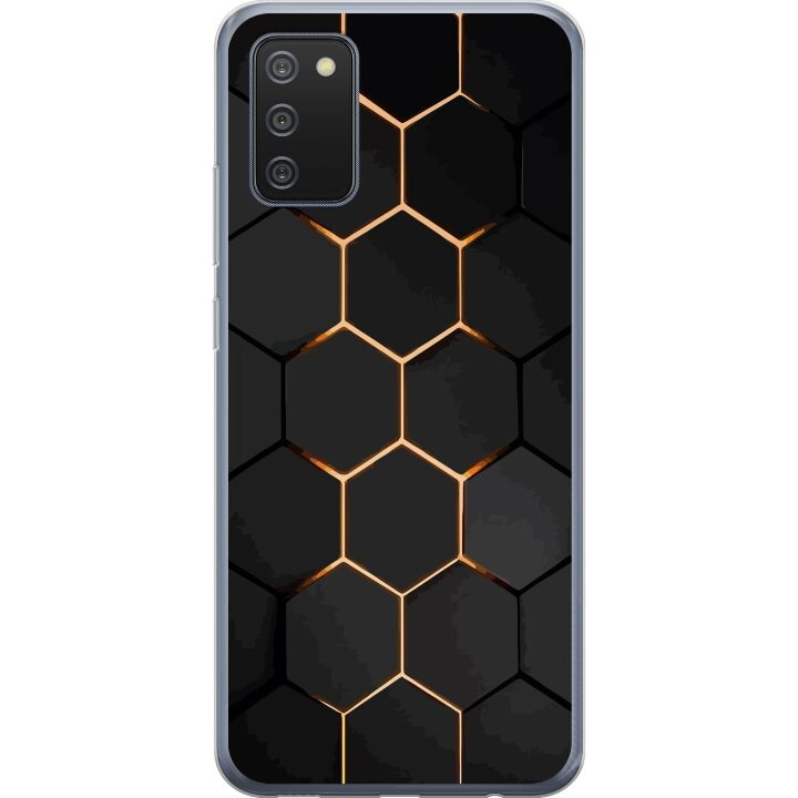 Mobilskal till Samsung Galaxy A02s med Lyxigt Mönster motiv i gruppen SMARTPHONE & SURFPLATTOR / Mobilskydd / Samsung hos TP E-commerce Nordic AB (A58200)