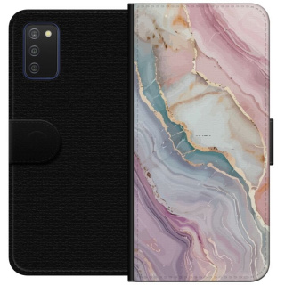Plånboksfodral till Samsung Galaxy A03s med Marmor motiv
