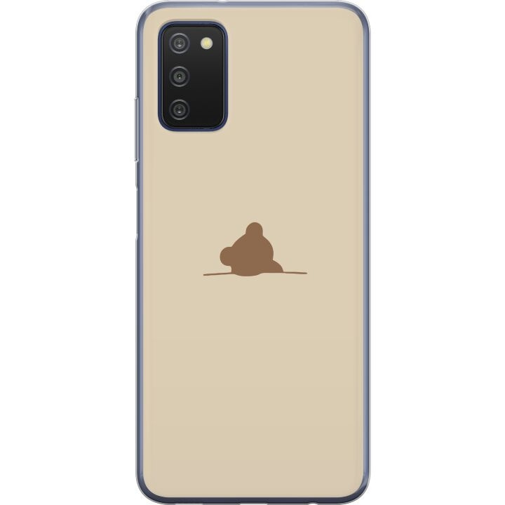 Mobilskal till Samsung Galaxy A03s med Nalle motiv i gruppen SMARTPHONE & SURFPLATTOR / Mobilskydd / Samsung hos TP E-commerce Nordic AB (A58303)