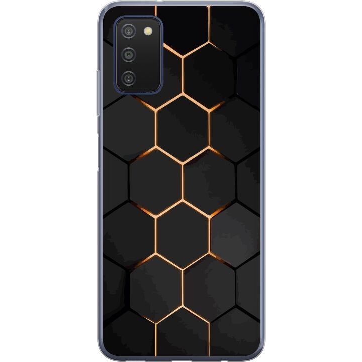 Mobilskal till Samsung Galaxy A03s med Lyxigt Mönster motiv i gruppen SMARTPHONE & SURFPLATTOR / Mobilskydd / Samsung hos TP E-commerce Nordic AB (A58308)