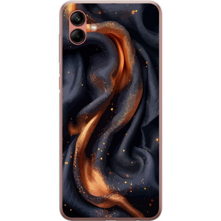 Mobilskal till Samsung Galaxy A04 med Eldigt silke motiv i gruppen SMARTPHONE & SURFPLATTOR / Mobilskydd / Samsung hos TP E-commerce Nordic AB (A58311)