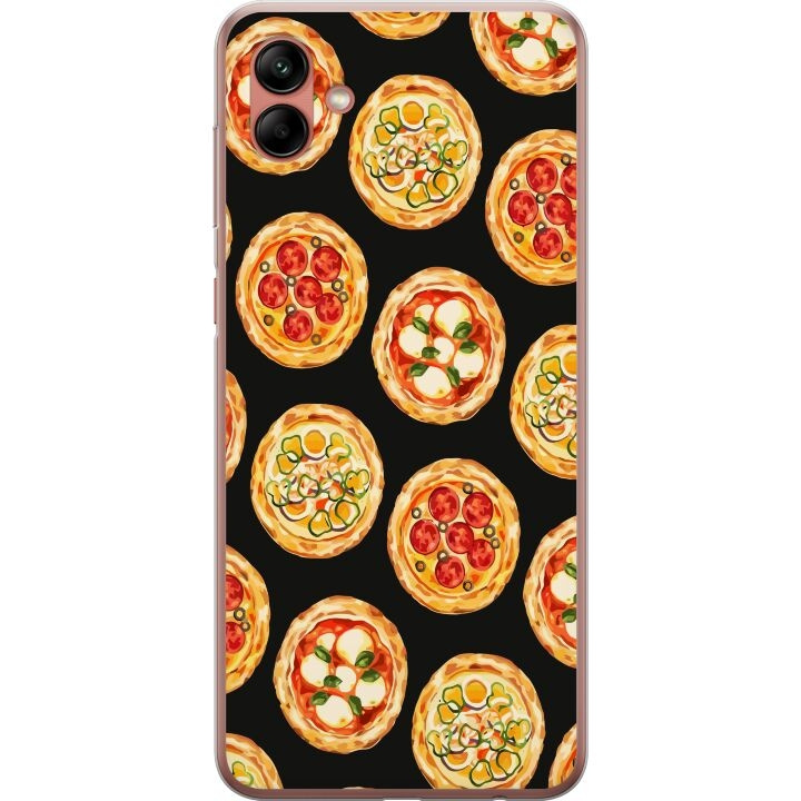 Mobilskal till Samsung Galaxy A04 med Pizza motiv i gruppen SMARTPHONE & SURFPLATTOR / Mobilskydd / Samsung hos TP E-commerce Nordic AB (A58323)