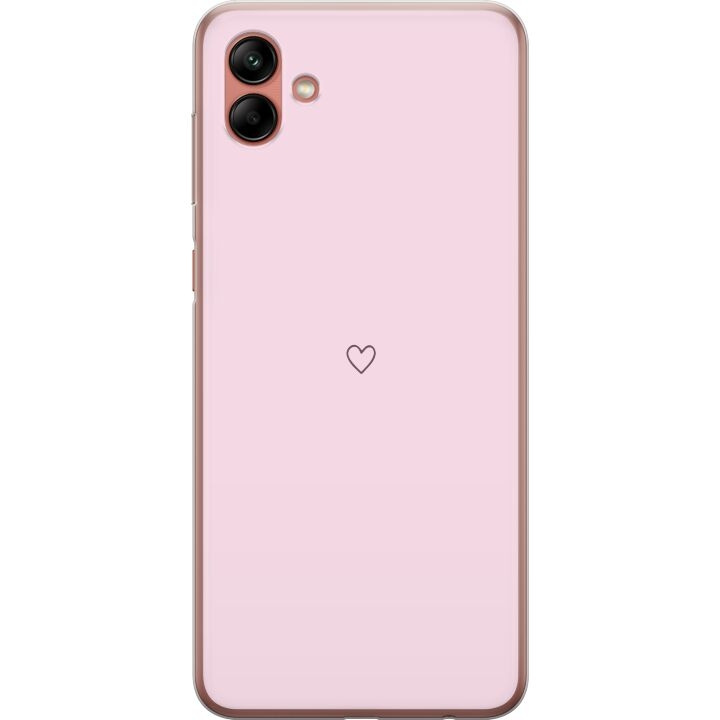 Mobilskal till Samsung Galaxy A04 med Hjärta motiv i gruppen SMARTPHONE & SURFPLATTOR / Mobilskydd / Samsung hos TP E-commerce Nordic AB (A58329)