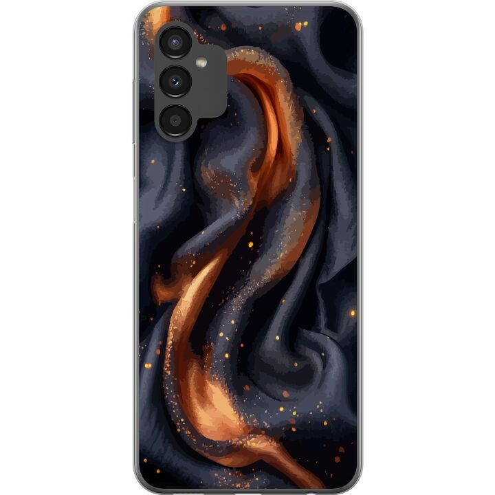 Mobilskal till Samsung Galaxy A04s med Eldigt silke motiv i gruppen SMARTPHONE & SURFPLATTOR / Mobilskydd / Samsung hos TP E-commerce Nordic AB (A58338)