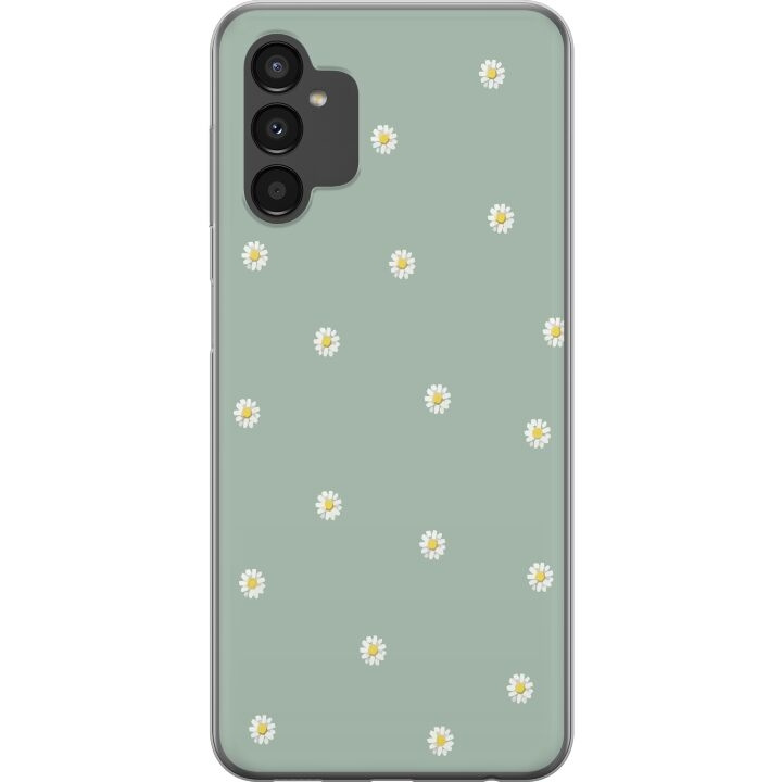 Mobilskal till Samsung Galaxy A04s med Prästkragar motiv i gruppen SMARTPHONE & SURFPLATTOR / Mobilskydd / Samsung hos TP E-commerce Nordic AB (A58341)